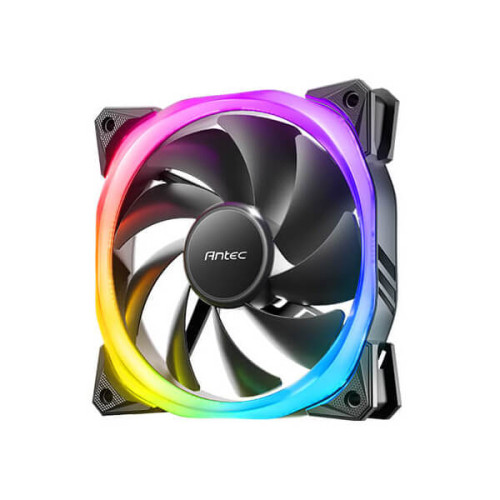 Antec Fusion 120 ARGB Black - 120mm ARGB Cabinet Fan (Single Pack)