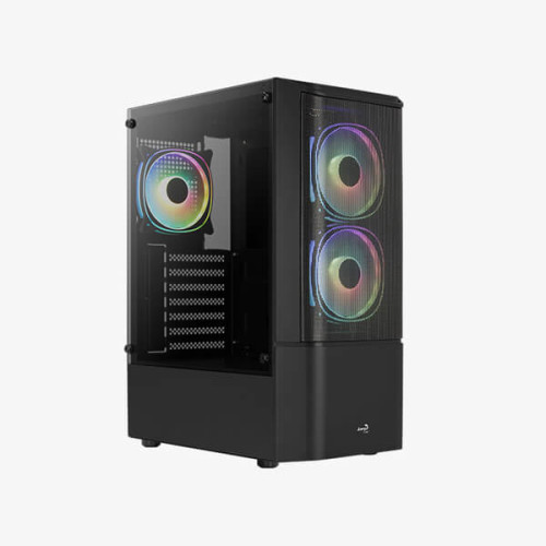 AeroCool Quantum Mesh RGB Cabinet (Black)