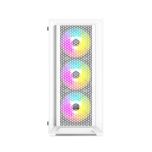 Ant Esports SX7 Auto RGB (ATX) Mid Tower Cabinet (White)