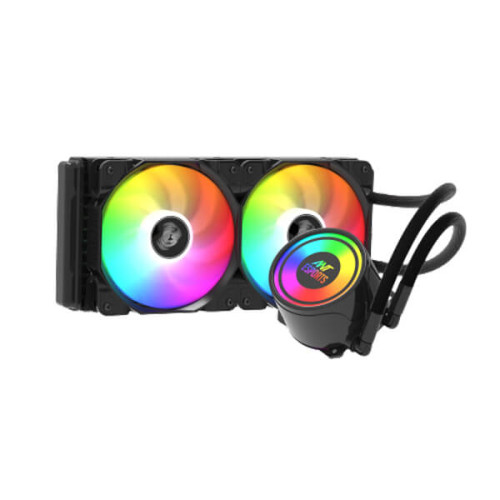 Ant Esports ICE-240 ARGB 240mm CPU Liquid Cooler (Black)