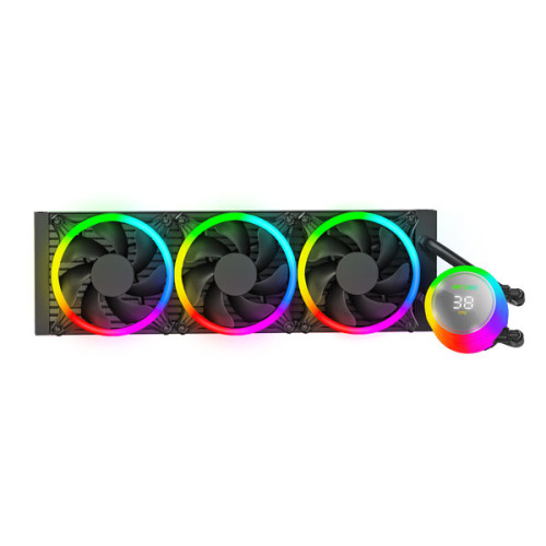 Ant Esports ICE Chroma 360 ARGB 360mm CPU Liquid Cooler (Black)