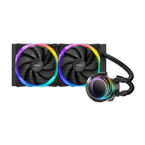 Antec Vortex 240 ARGB 240mm CPU Liquid Cooler (Black)