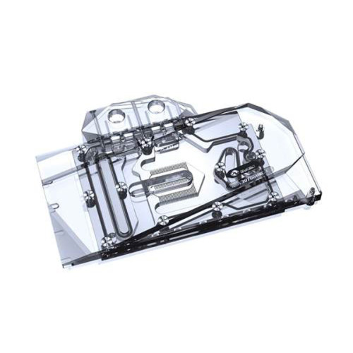 Bykski ARGB GPU Water Block With Backplate For Gigabyte RTX 3070 Eagle, Vision and Gaming OC - Clear Acrylic (N-GV3070GMOC-X)