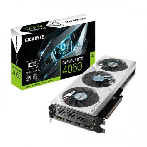 Gigabyte RTX 4060 Eagle OC ICE 8GB Graphics Card