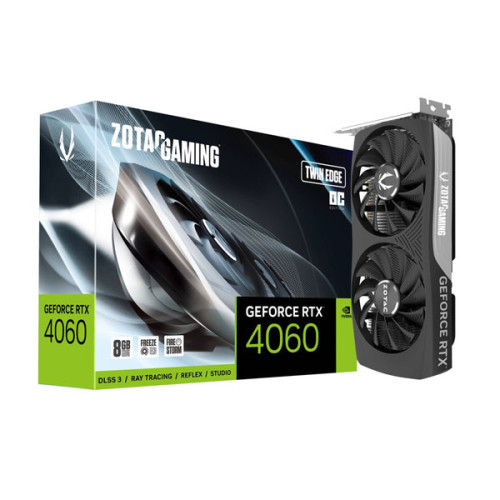 Zotac RTX 4060 Twin Edge OC 8GB Gaming Graphics Card