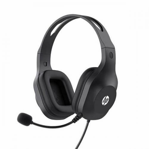 HP H120 Stereo USB Headset with Mic (Black)