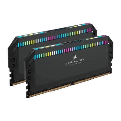 Corsair Dominator Platinum RGB DDR5 32GB (16GBx2) 6000MHz Ram (Black)