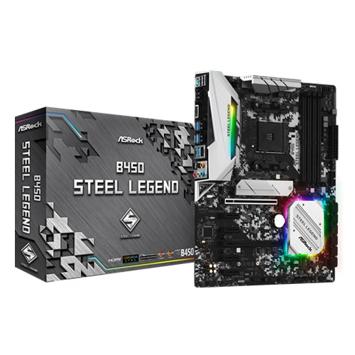 ASRock B450 Steel Legend Motherboard