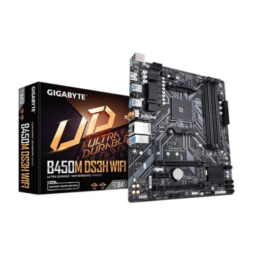 Gigabyte B450M DS3H WiFi Motherboard