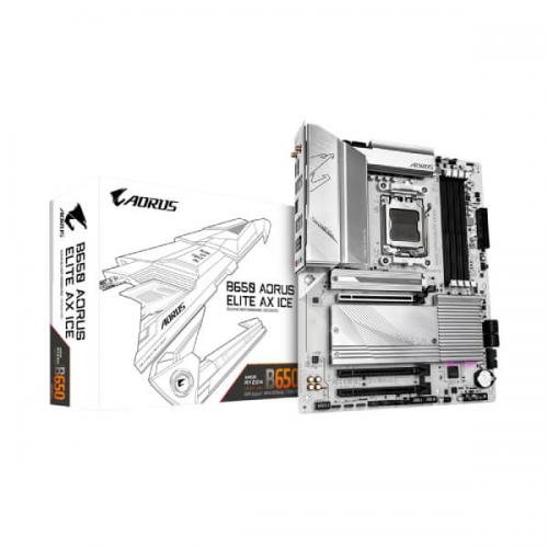 Gigabyte B650 Aorus Elite AX ICE (Wi-Fi) Motherboard