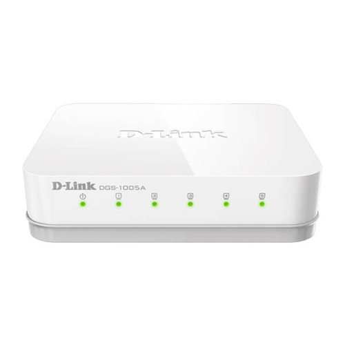 D-Link DGS-1005A 5-Port Gigabit Unmanaged Desktop Switch