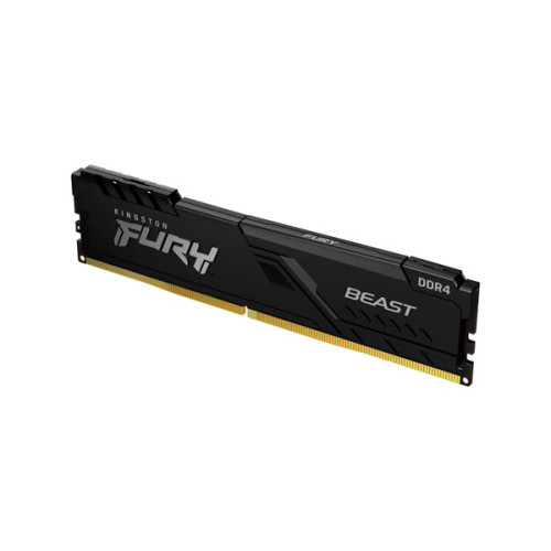 Kingston Fury Beast 8GB (8GBx1) DDR4 3200MHz Desktop RAM (Black)